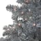 9ft. Pre-Lit Matte Silver Metallic Evergreen Artificial Christmas Tree
